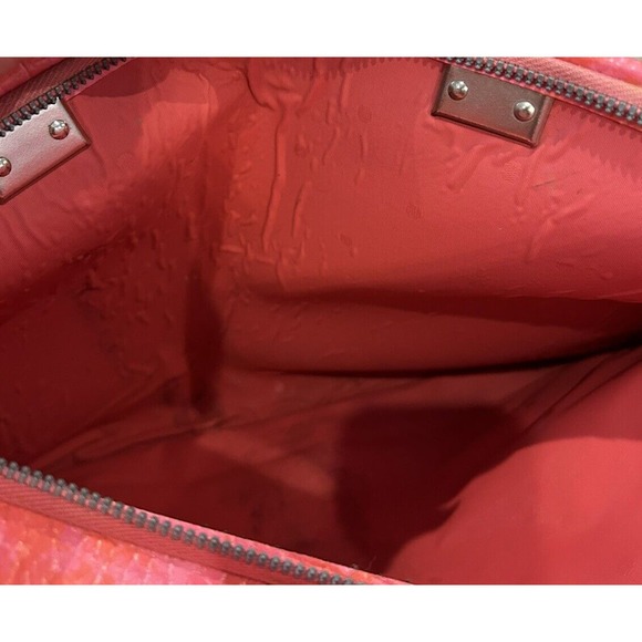 Samsonite Silhouette Marbled Pink - Vintage 60-70's Tote/Carry-on 14"×15”x7.5” - Picture 5 of 14